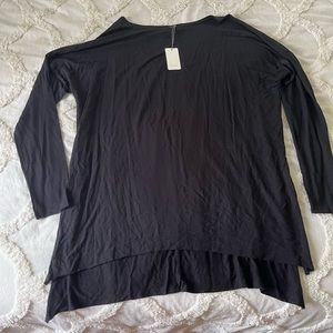 Vici Flawless Black Oversized Tunic